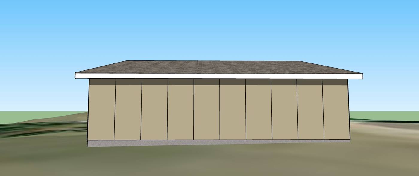 Model, long elevation