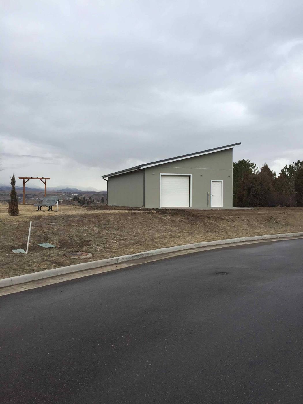 Overhead door elevation