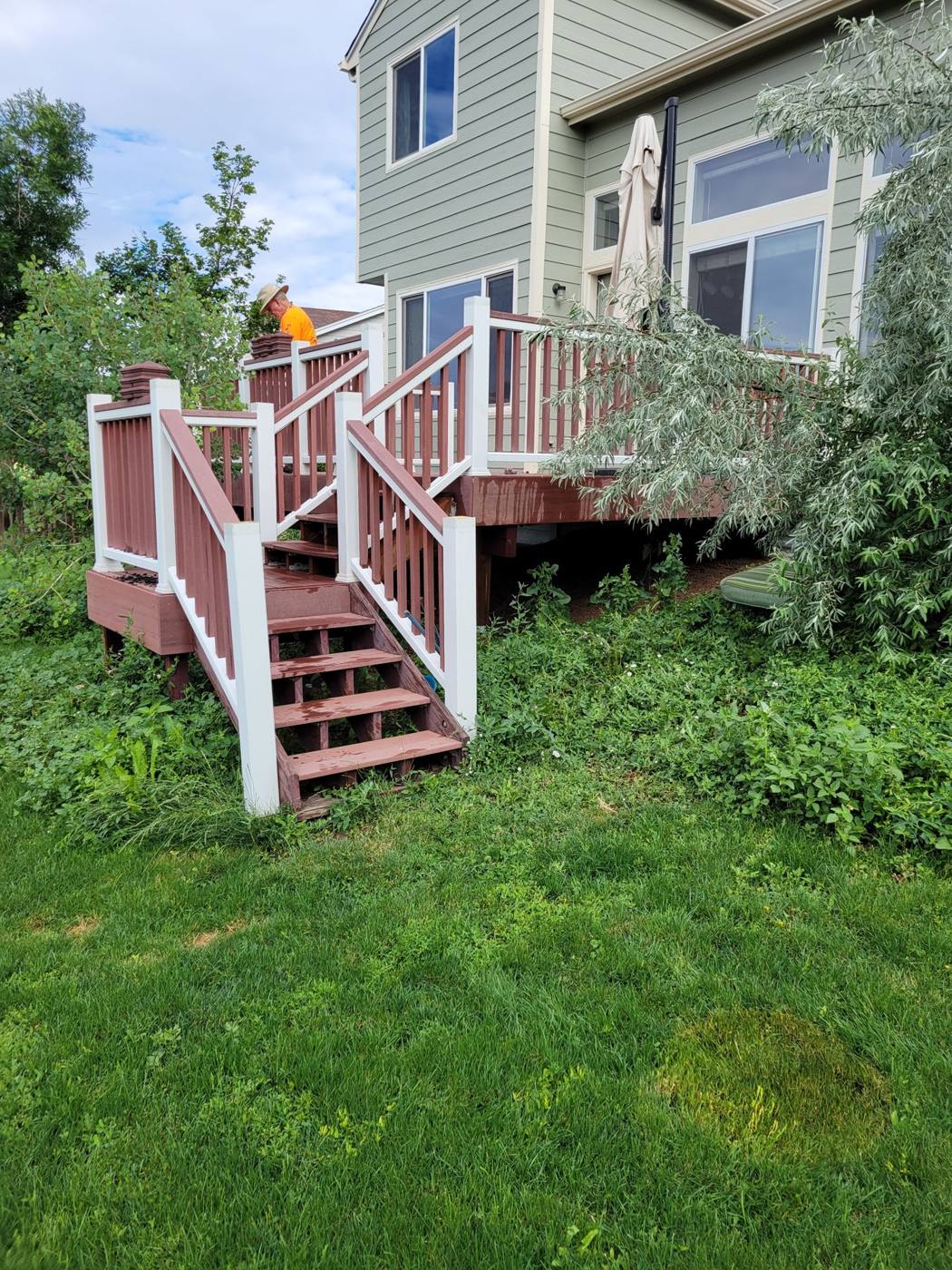 Before: original deck