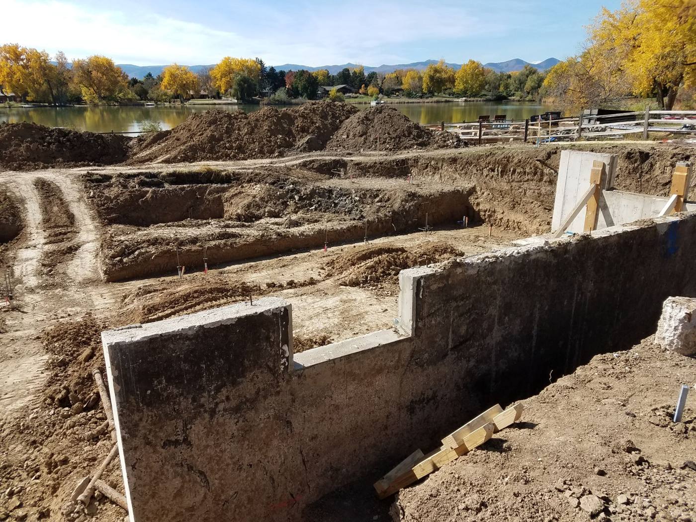 Foundation walls
