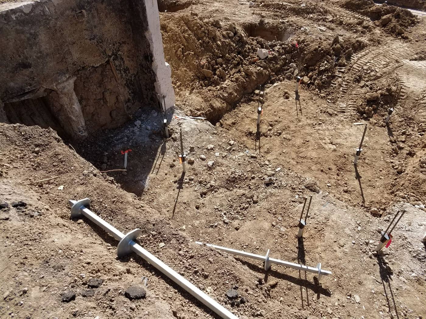 Excavation and footings