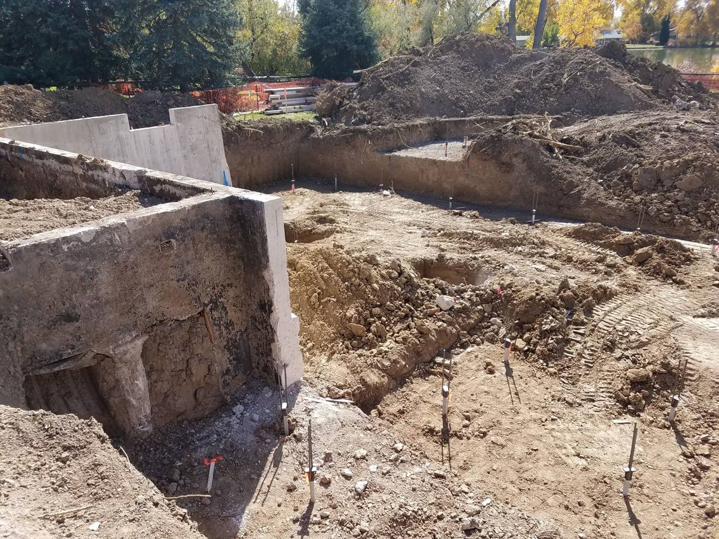 Foundation wall