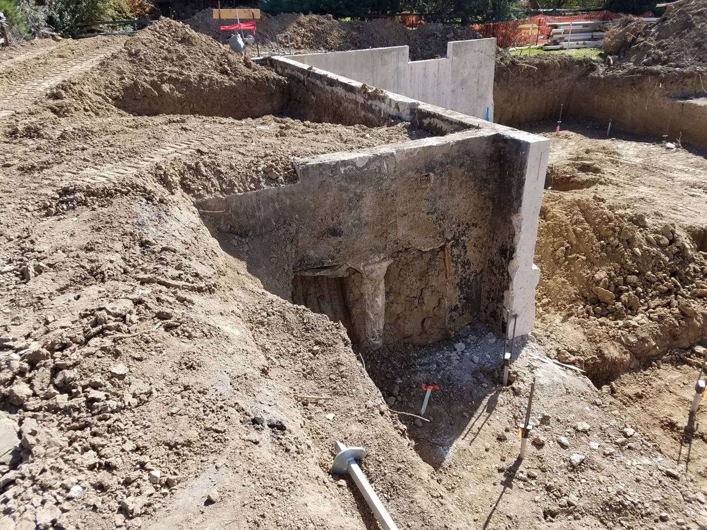 Foundation wall