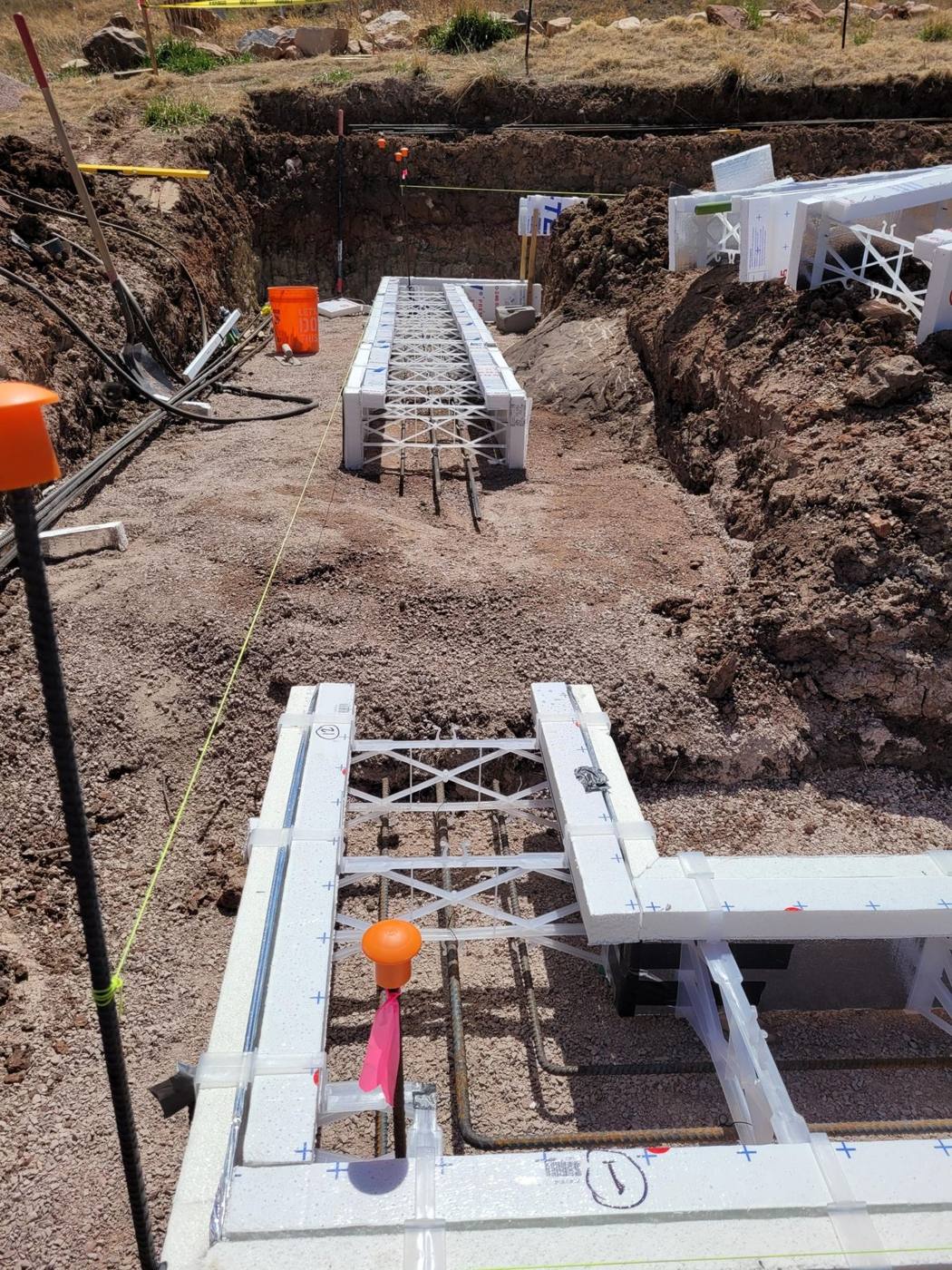 Forms and footing