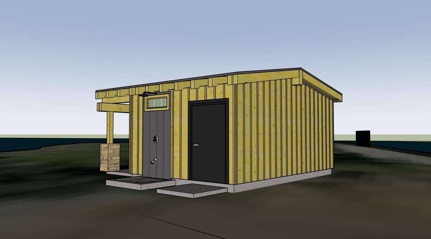 Shed-roof option