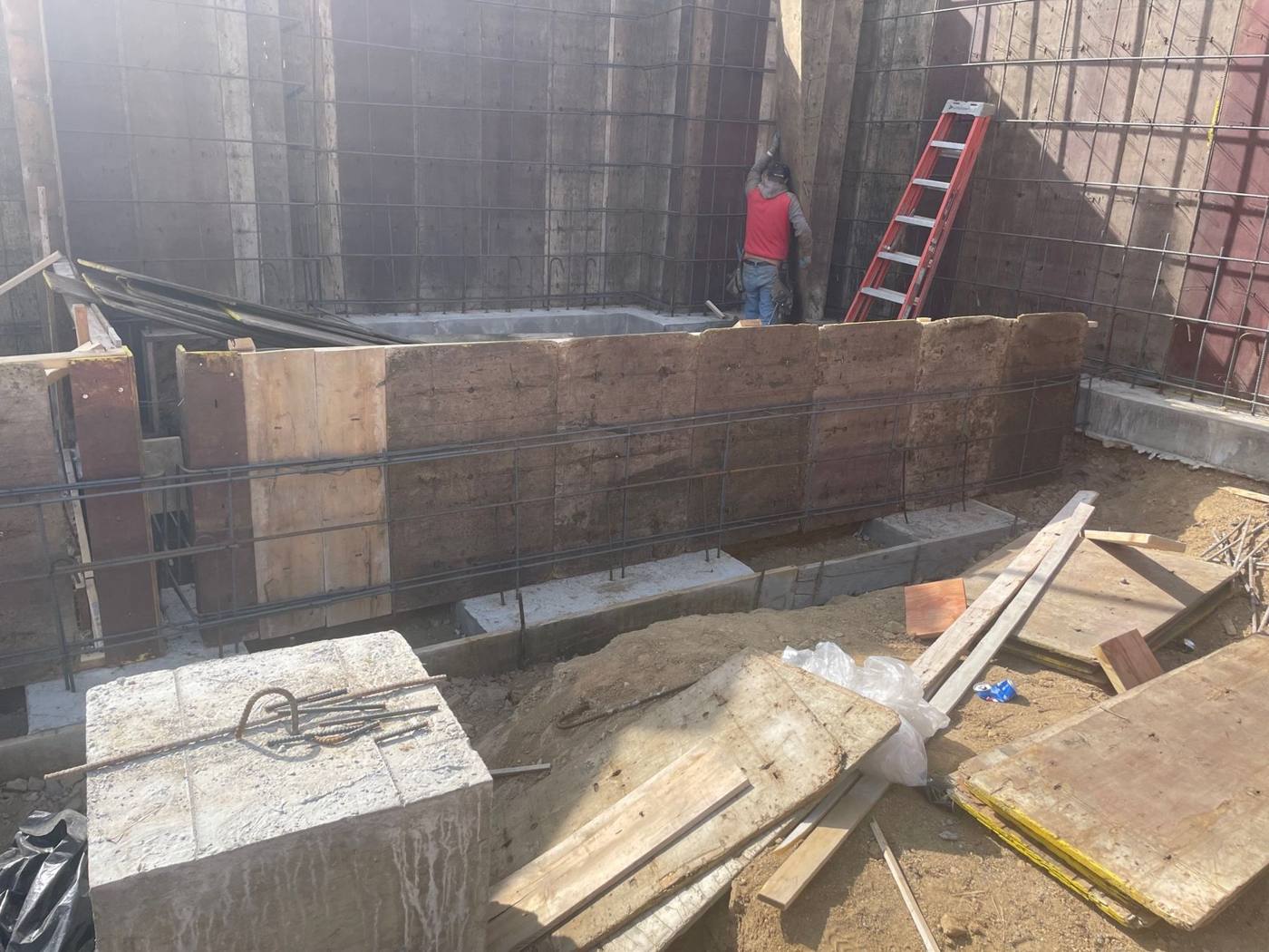 Formed wall run