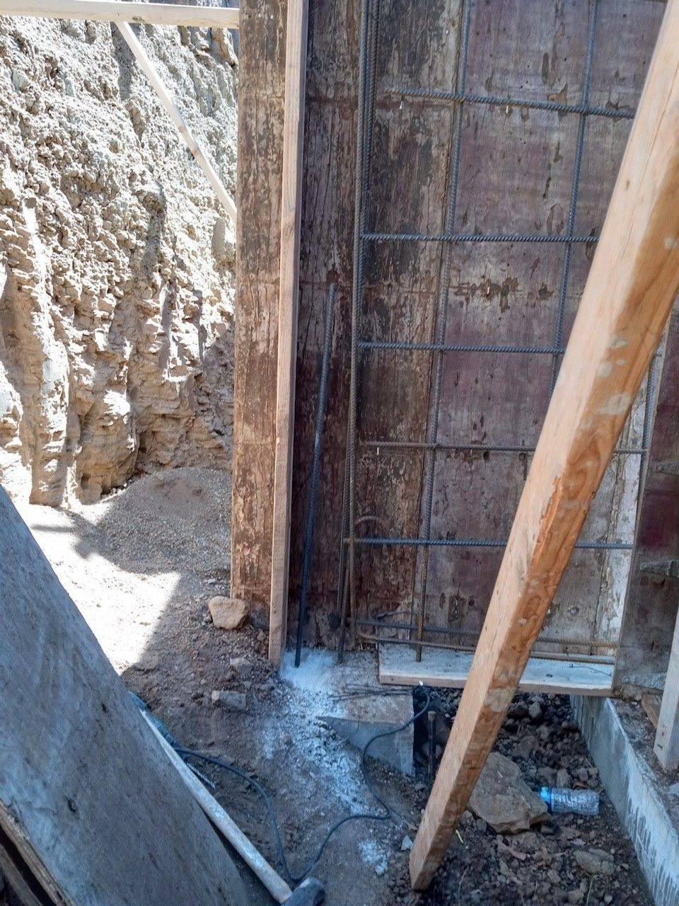 Pier and wall reinforcing