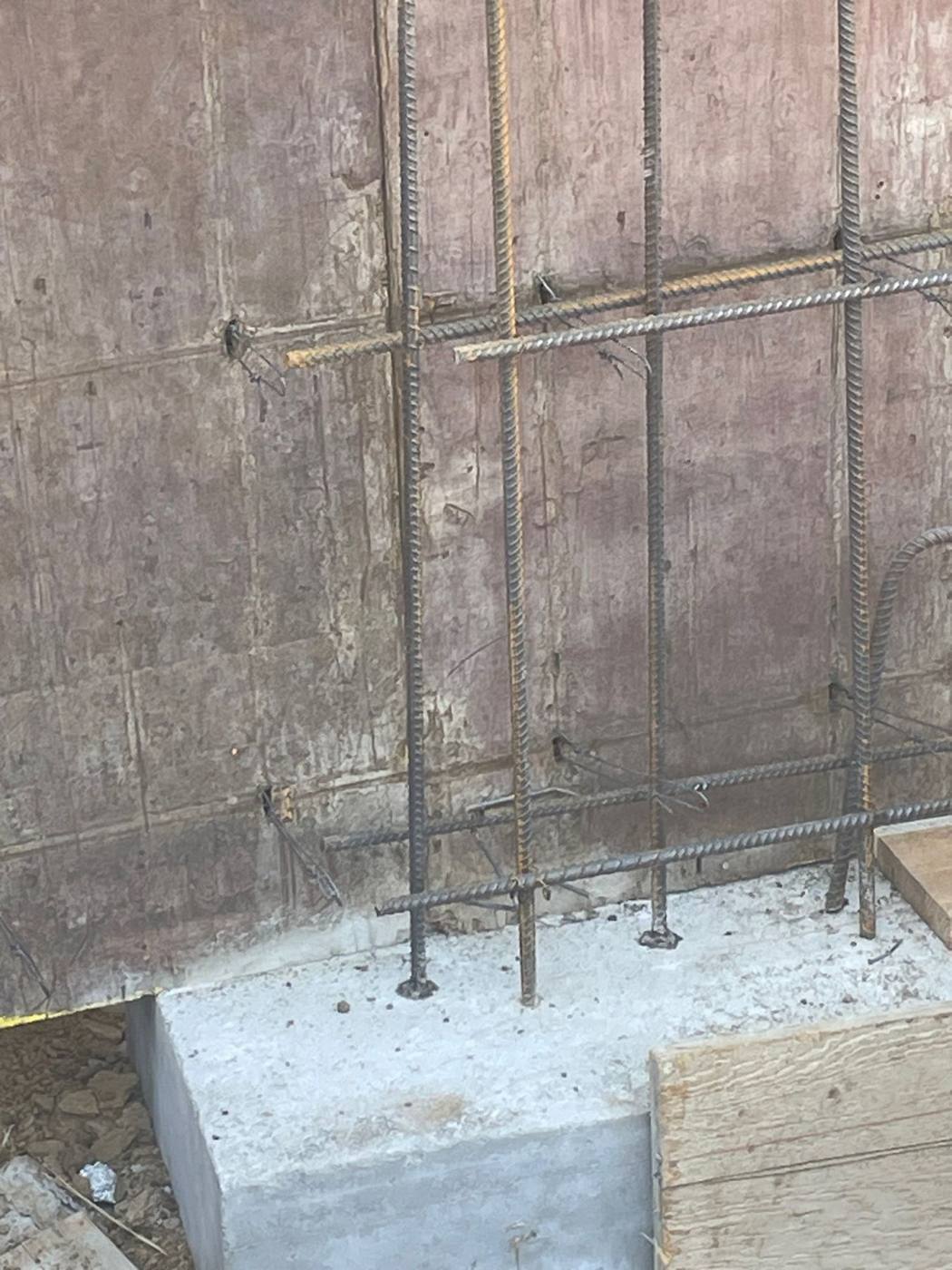 Pier and wall reinforcing
