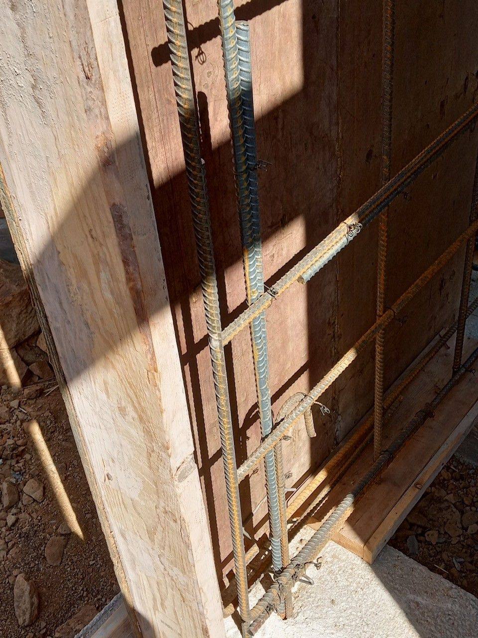 Pier and wall reinforcing