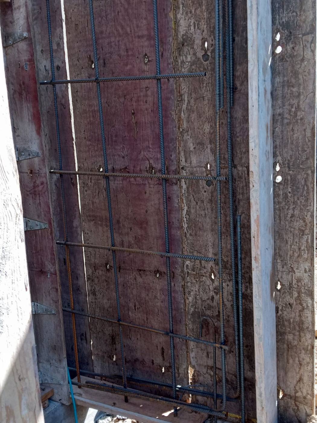 Pier and wall reinforcing