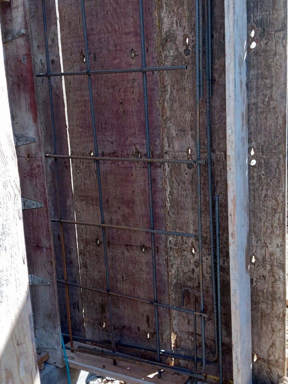 Pier and wall reinforcing