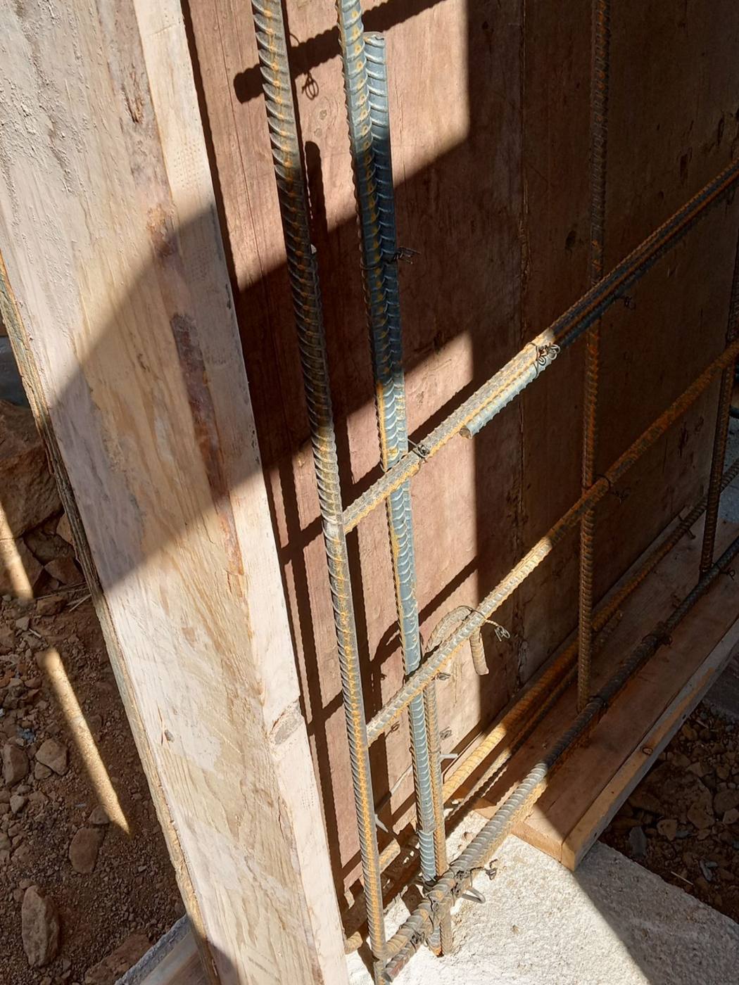 Pier and wall reinforcing