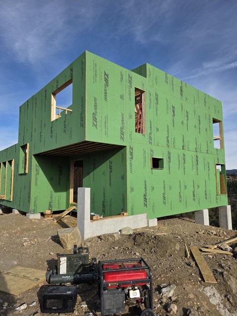 Sheathed walls