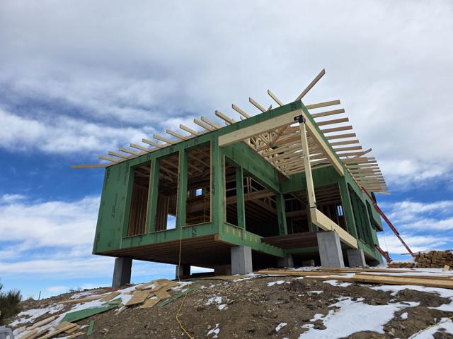 Rafters going up