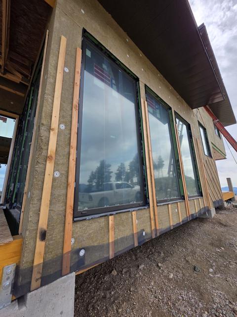 Window wall from outside