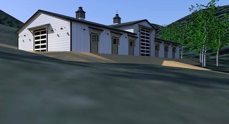 Entry elevation