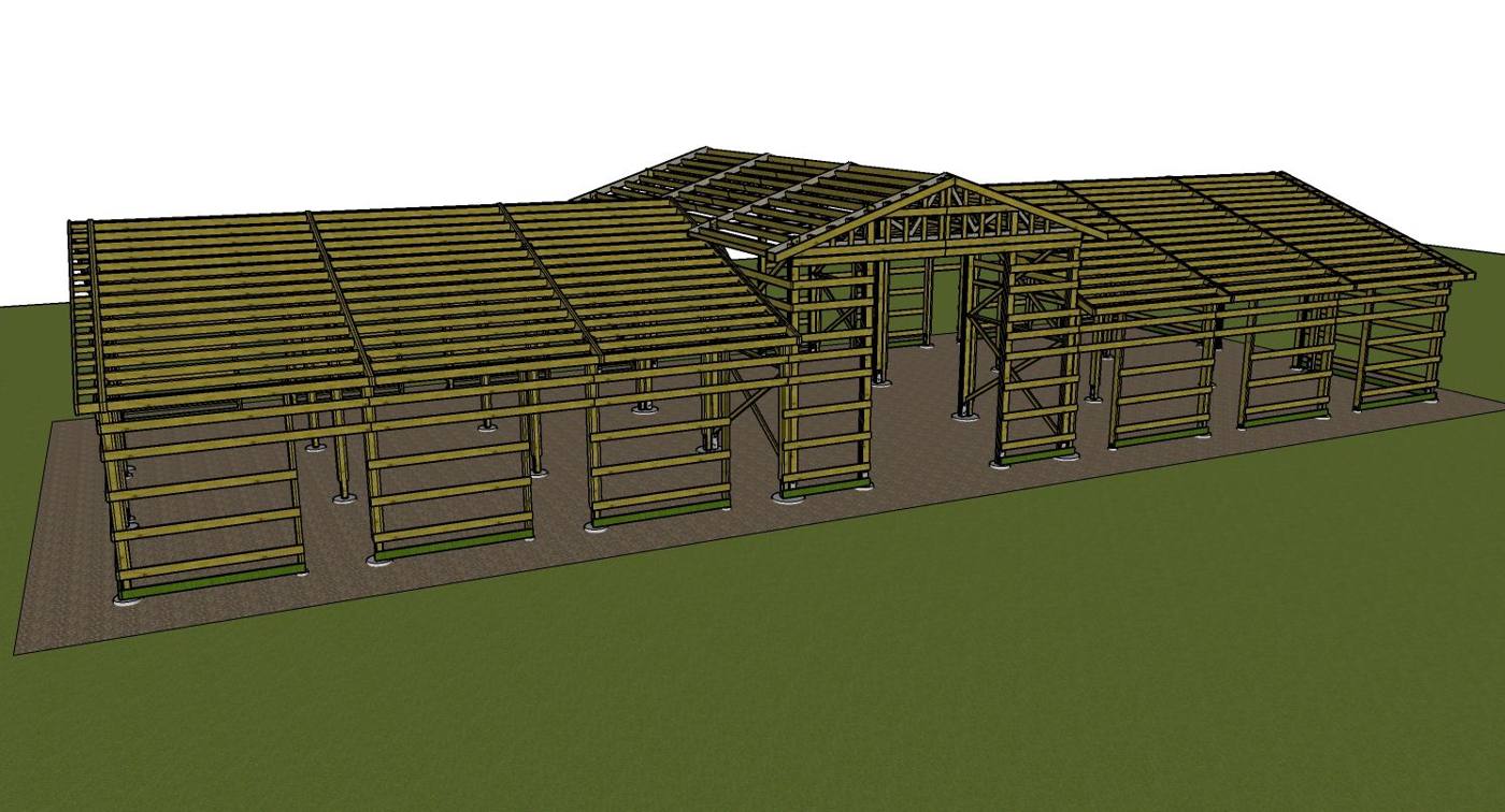 Full timber frame