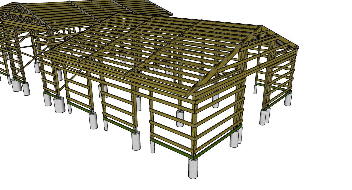 Full timber frame