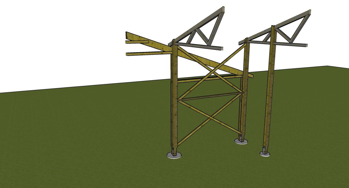 Girder bent