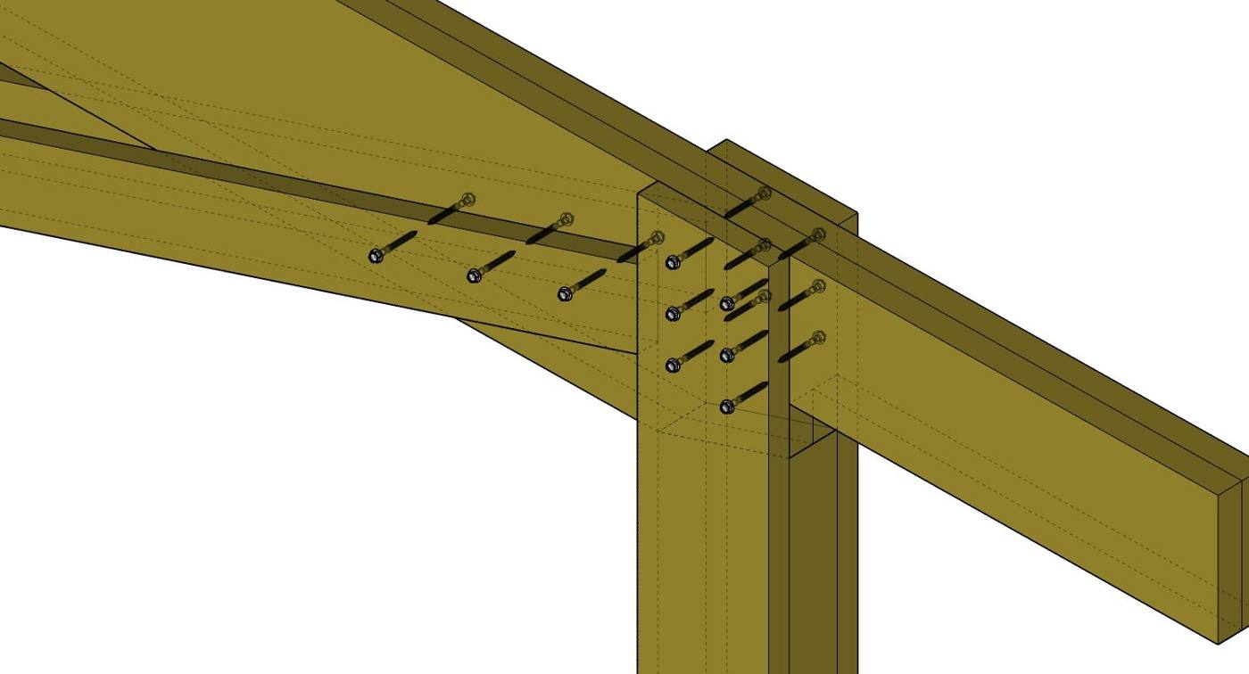 Main frame rafter