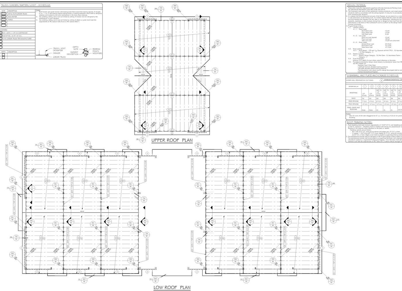 Framing plans