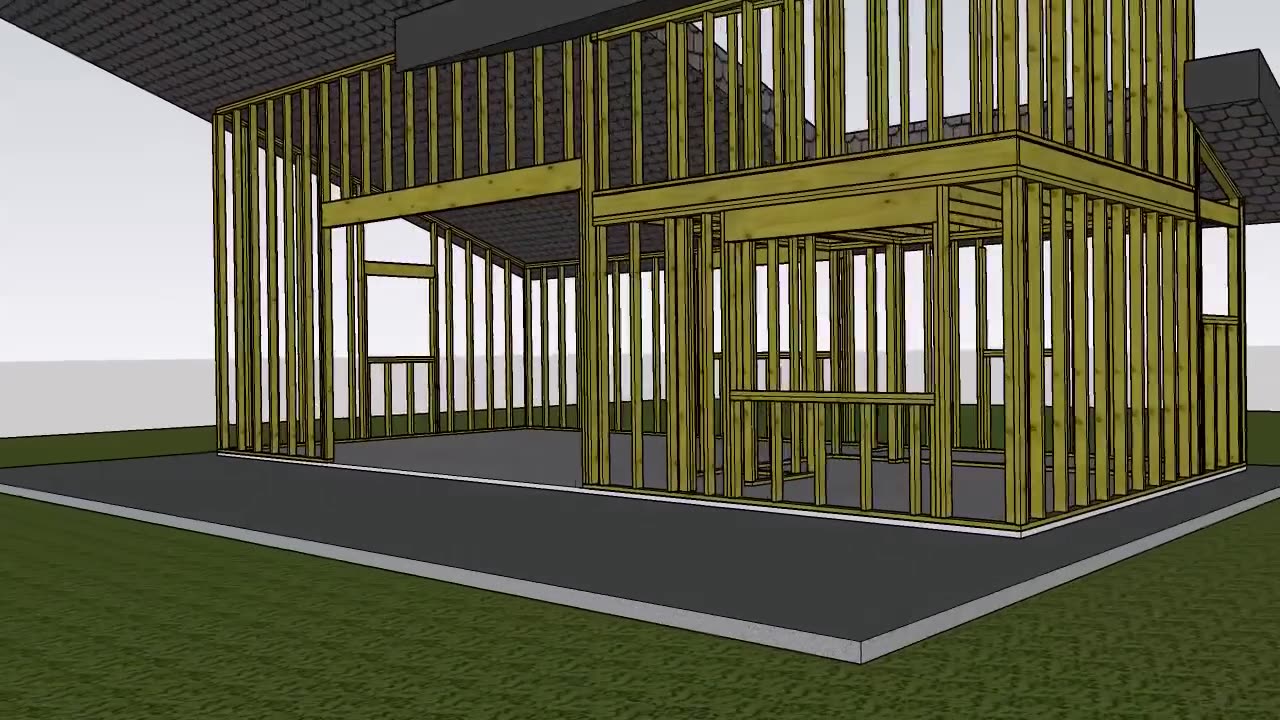 3D model walkaround